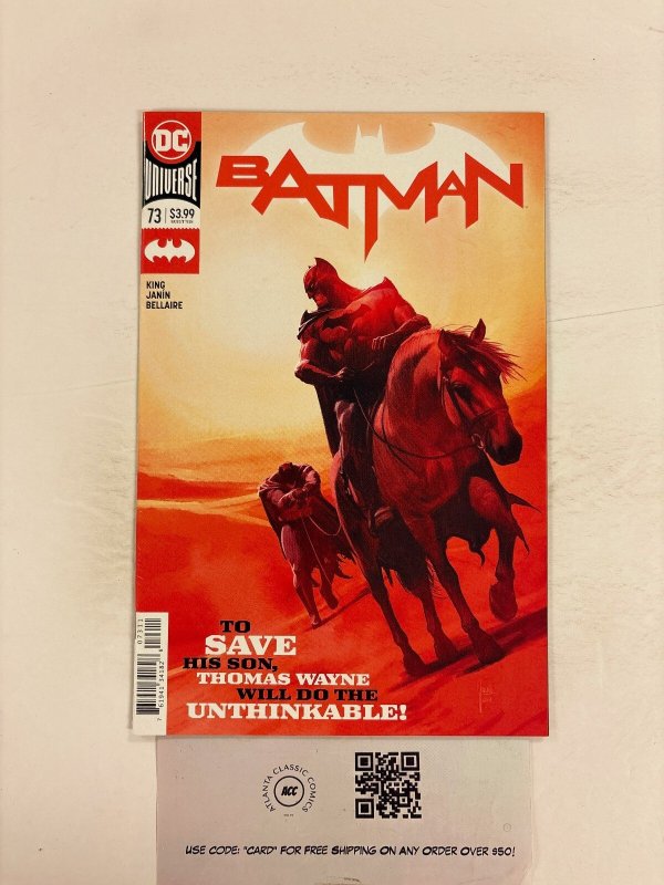 Batman #73 (DC Comics), raw comic book in NM condition — front cover