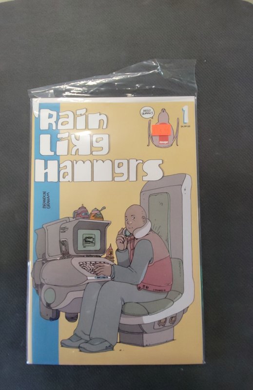 Rain Like Hammers #1 (2021), raw, ungraded comic book — front cover