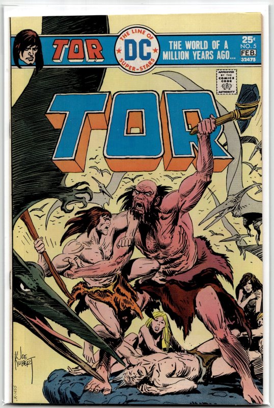 Tor #5 (Marvel Comics, 1976), raw, ungraded comic book — front cover