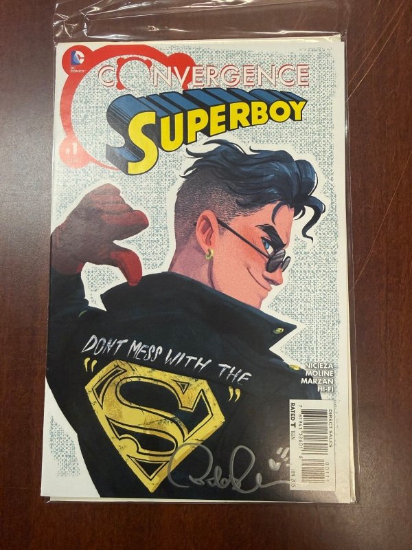 Superboy Convergence #1 (DC Comics), raw comic book in VF/NM condition — front cover