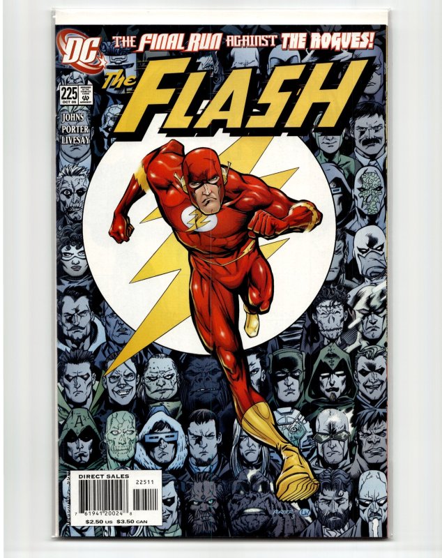 The Flash #225 (DC Comics, 2005), raw, ungraded comic book — front cover