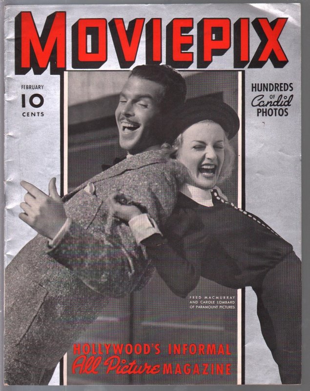 MAG: Moviepix #1, raw comic book in FN/VF condition — front cover
