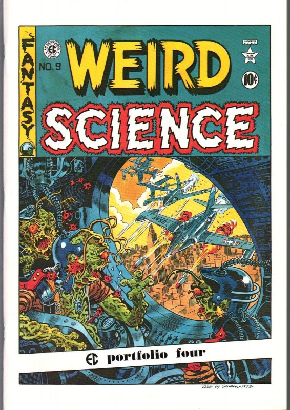 EC Portfolio Four #4 (1973), raw comic book in VF/NM condition — front cover
