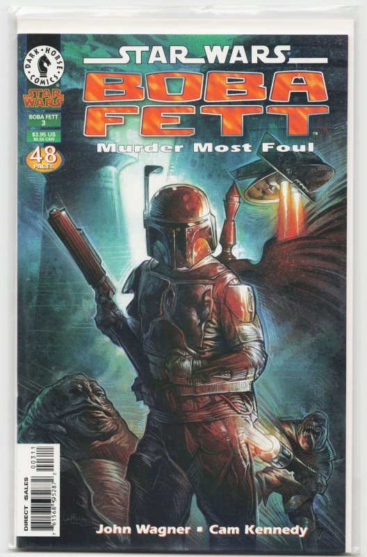 Star Wars: Boba Fett #3 (1997), raw, ungraded comic book — front cover