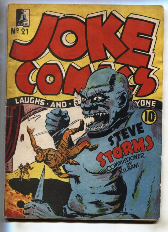 Joke Comics #21, raw, ungraded comic book — front cover