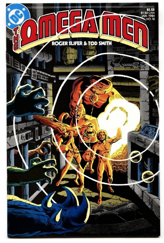 Omega Men #10 (DC Comics, 1984), raw comic book in NM- condition — front cover