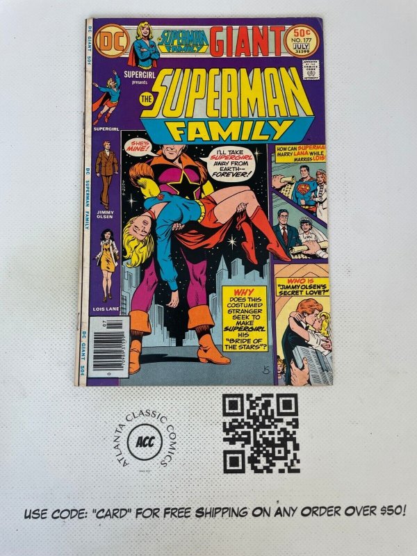 The Superman Family #177 (DC Comics), raw comic book in VF- condition — front cover