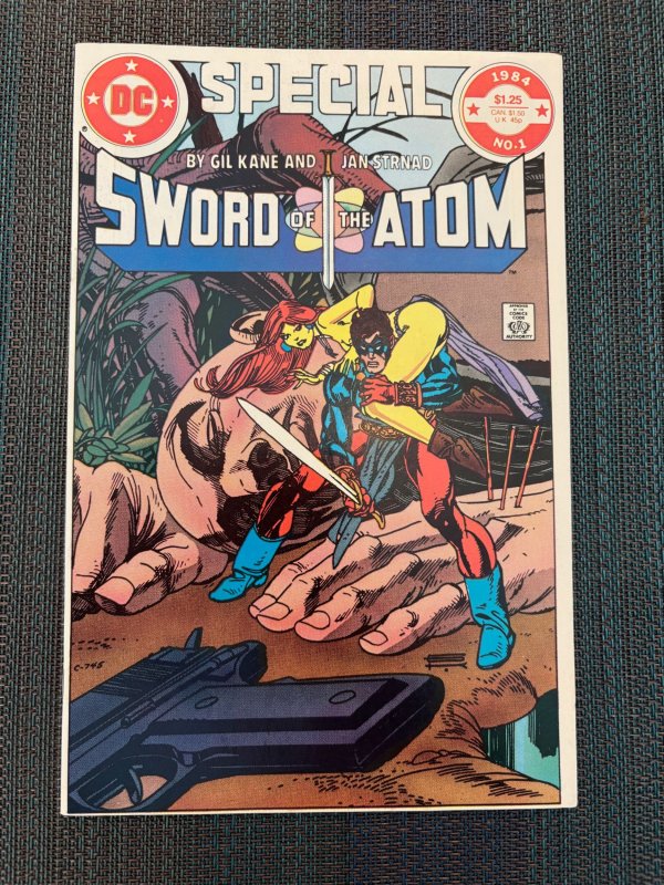 Sword of the Atom Special #1 (1984), raw, ungraded comic book — front cover