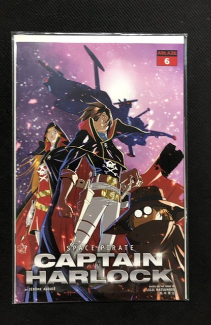 Space Pirate Captain Harlock #6 (2021), raw, ungraded comic book — front cover