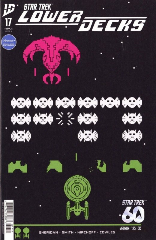 Star Trek: Lower Decks #17 (IDW Publishing, 2026), raw, ungraded comic book — front cover