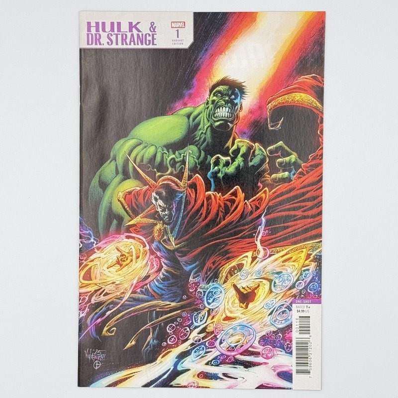 Hulk & Dr. Strange #1 (Marvel Comics, 2025), raw comic book in NM condition — front cover