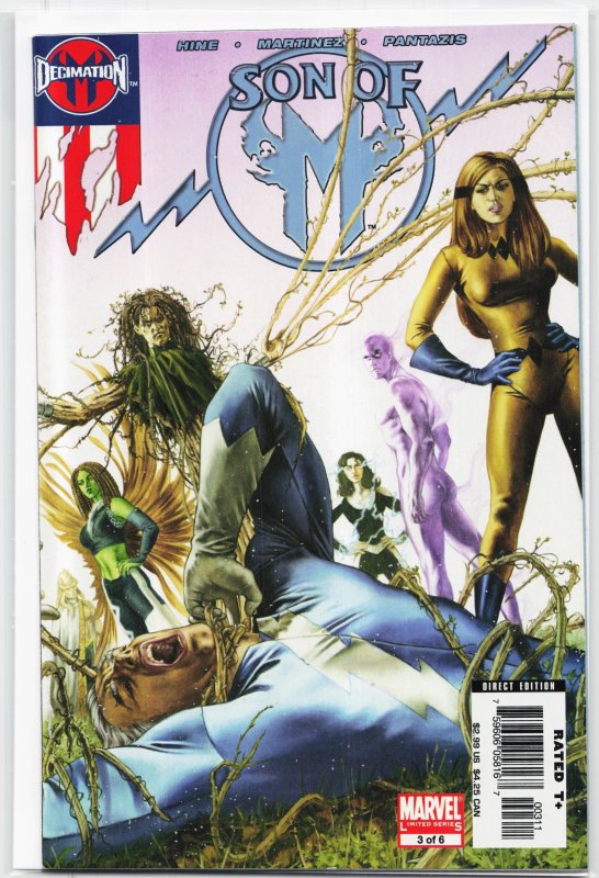 Son of M #3 (2006), raw, ungraded comic book — front cover