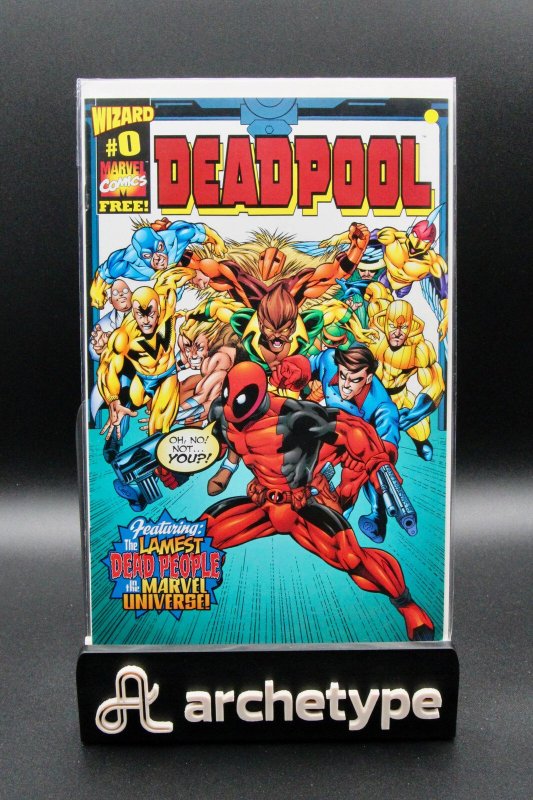 Deadpool: You Only Die Twice #0 (Marvel Comics, 1998), raw, ungraded comic book — front cover