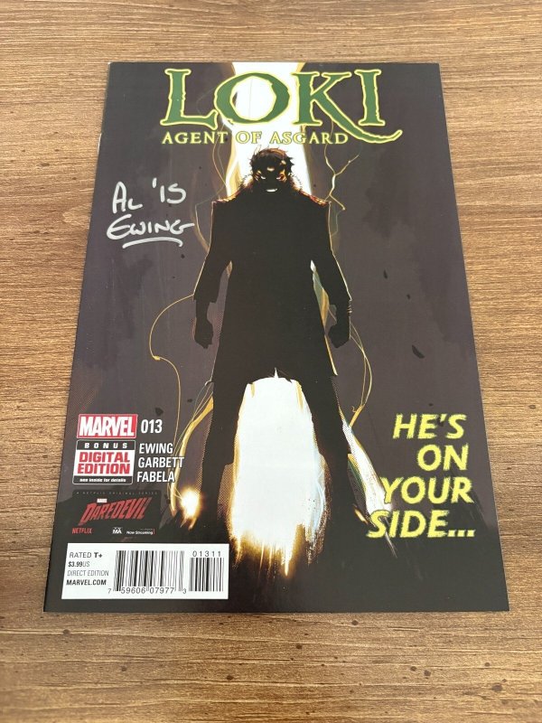 Loki: Agent of Asgard #13 (Marvel Comics, 2015), raw comic book in NM condition — front cover