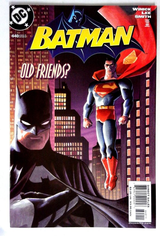 Batman #640 (DC Comics, 2005), raw comic book in NM- condition — front cover