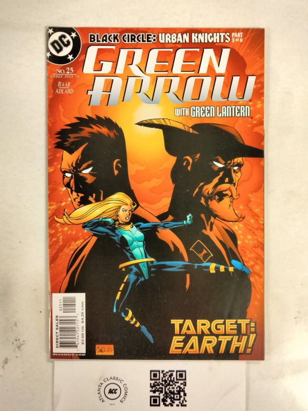 Green Arrow #25 (DC Comics, 2017), raw comic book in NM condition — front cover