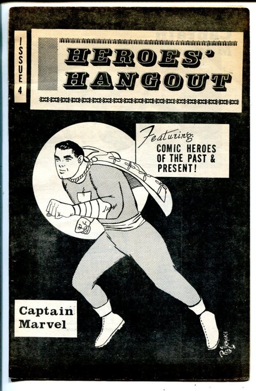 Heroes Hangout #4 (1967), raw comic book in FN condition — front cover