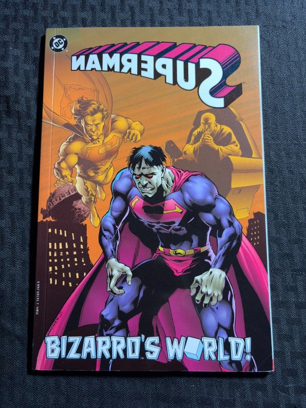 1994 Superman Bizarro's World TPB CS FN+ 6.5 1st DC Comics (DC Comics, 1994), raw comic book in FN+ 6.5 condition — front cover