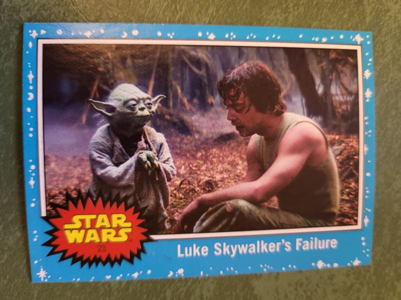 2015 Star Wars: Journey to Star Wars: The Last Jedi Blue Parallel #23 (2015), raw, ungraded comic book — front cover