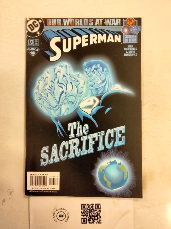 Superman #173 (DC Comics), raw comic book in NM condition — front cover