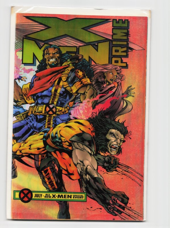 X-Men: Prime (1995) X-Men [Key Issue] (Marvel Comics, 1995), raw, ungraded comic book — front cover