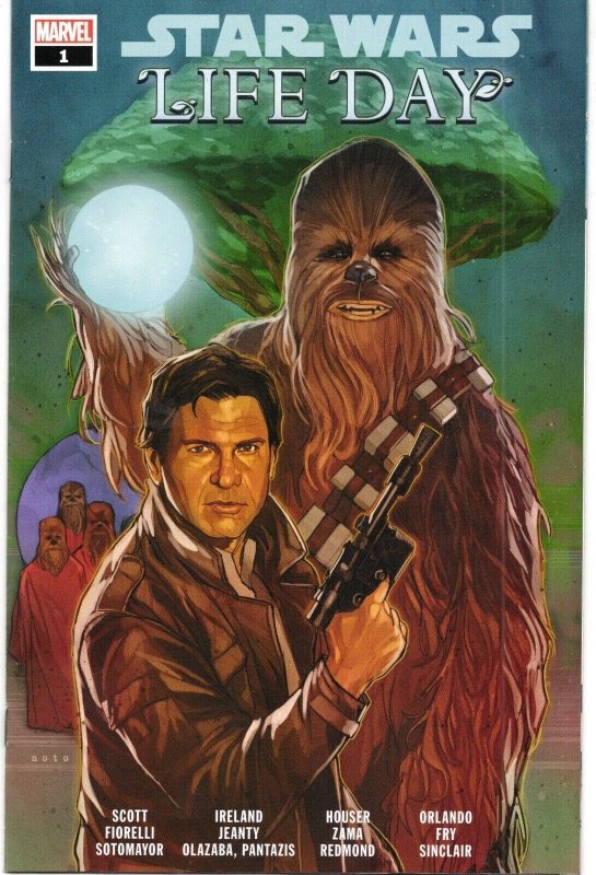 Star Wars Life Day #1 (Marvel Comics, 2021), raw comic book in NM 9.4 condition — front cover