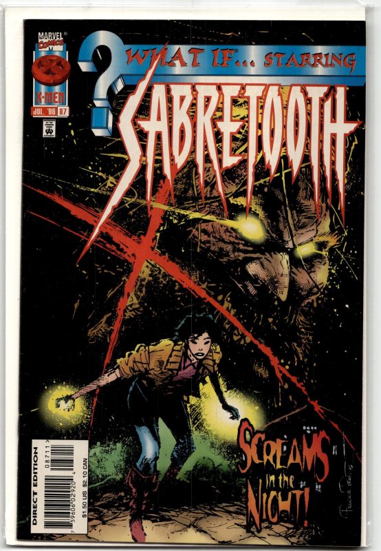 What If...? #87 (1996), raw, ungraded comic book — front cover