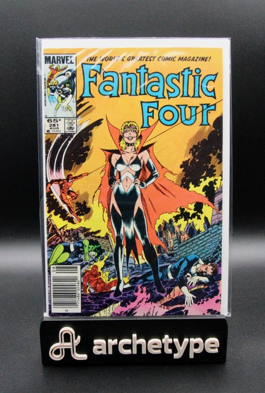 Fantastic Four: With Malice Towards All #281 (Marvel Comics, 1985), raw, ungraded comic book — front cover