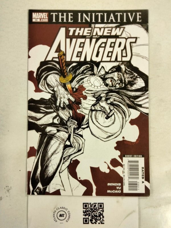 The New Avengers #30 (Marvel Comics), raw comic book in NM condition — front cover