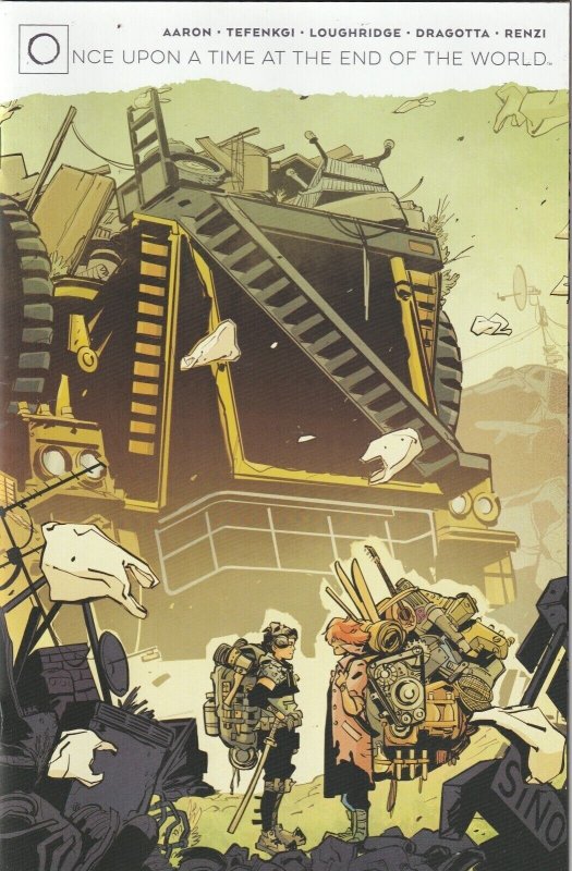 Once Upon a Time at the End of the World #1 (Boom! Studios, 2022), raw comic book in NM condition — front cover