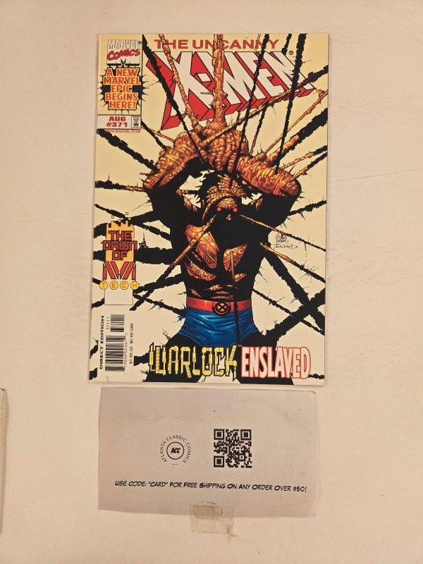 Uncanny X-Men #371 (Marvel Comics), raw comic book in NM condition — front cover