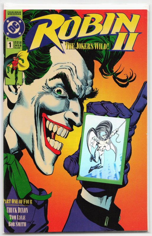 Robin II: The Joker's Wild! #1 (DC Comics, 1991), raw, ungraded comic book — front cover