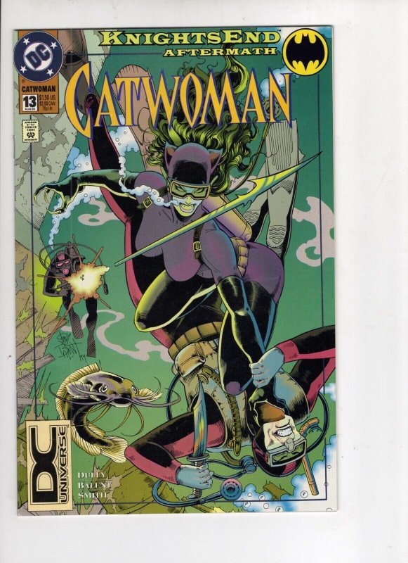 Catwoman #13 (DC Comics, 1994), raw comic book in NM 9.4 condition — front cover