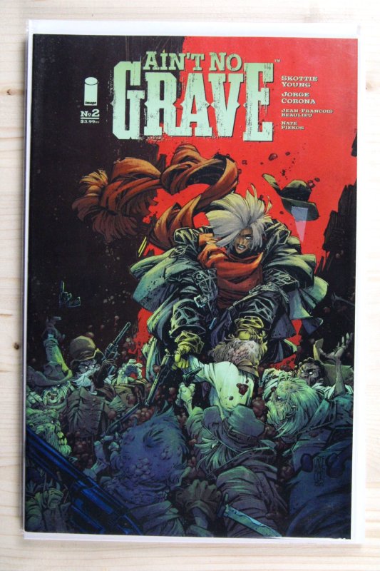Ain't No Grave #2 (2024), raw comic book in NM+ 9.6 condition — front cover