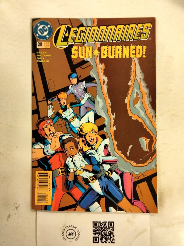 Legionnaires #29 (DC Comics), raw comic book in NM condition — front cover