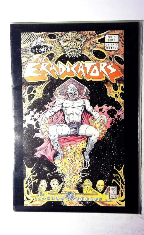 The Eradicators #3 (1986), raw, ungraded comic book — front cover