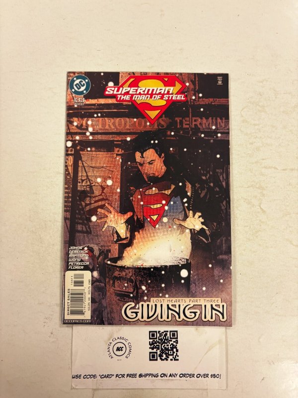Superman the Man of Steel #133 (DC Comics), raw comic book in NM condition — front cover