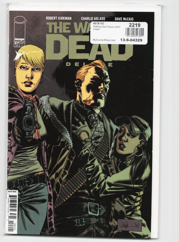 The Walking Dead Deluxe #87 (Image Comics, 2024), raw, ungraded comic book — front cover