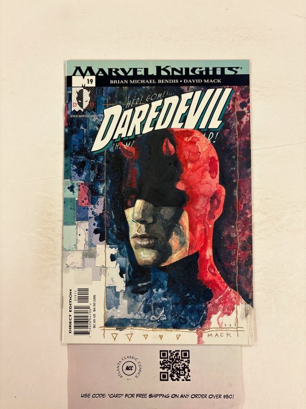 Daredevil #19 (Marvel Comics), raw comic book in NM condition — front cover