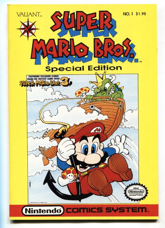 Super Mario Bros. Special Edition #1 - 1990 - Valiant - NM- - Comic Book (Valiant Comics, 1990), raw comic book in NM- condition — front cover