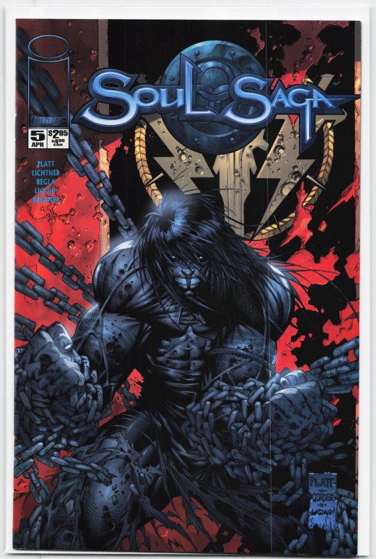 Soul Saga #5 (2001), raw, ungraded comic book — front cover