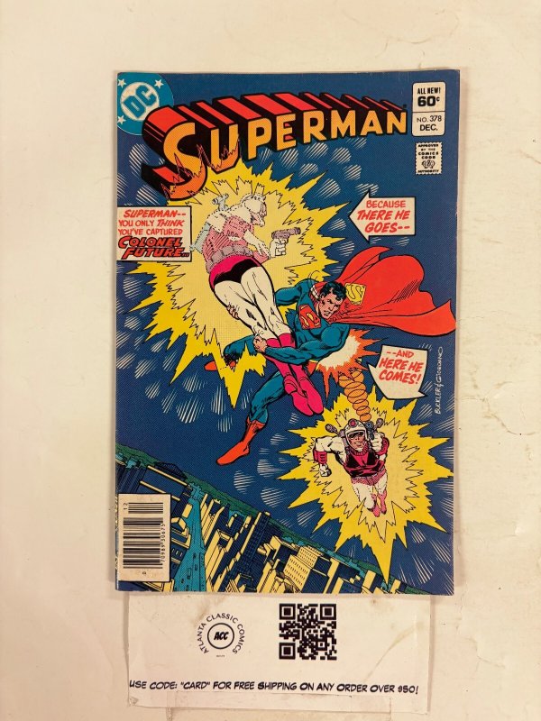 Superman #303 (DC Comics), raw comic book in FN condition — front cover