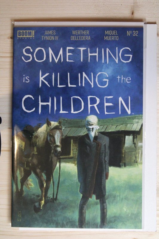 Something is Killing the Children #32 (Boom! Studios, 2023), raw comic book in NM+ 9.6 condition — front cover