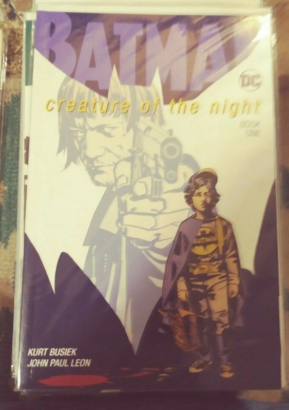 Batman Creature OF THE Night # Book 1,2,3 ONE TWO Three 2017 3 DC (DC Comics, 2017), raw, ungraded comic book — front cover