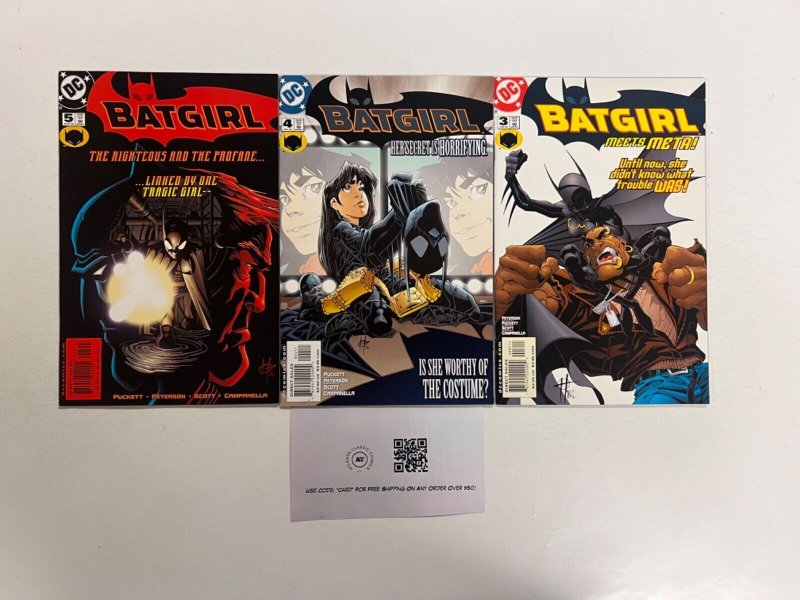 3 Batgirl DC Comic Books #3, raw, ungraded comic book — front cover