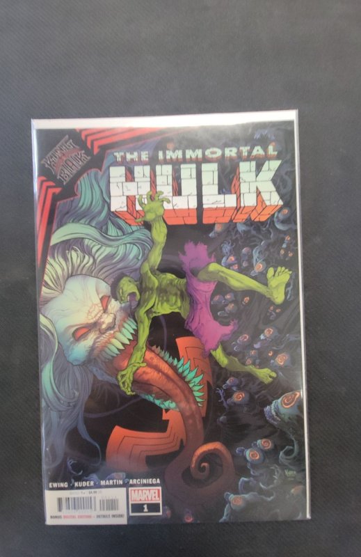 King in Black: Immortal Hulk (2021) (2021), raw, ungraded comic book — front cover
