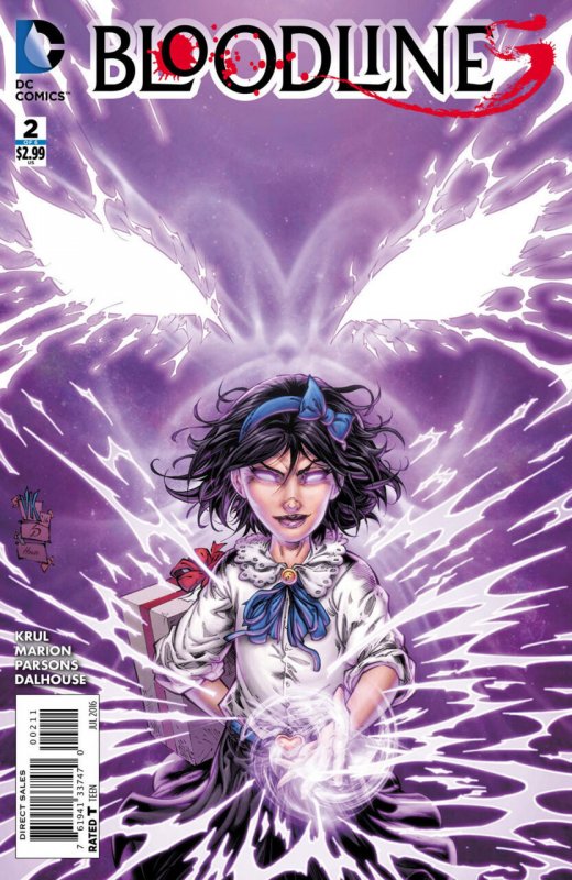 Bloodlines #2 (2016), raw comic book in VF/NM condition — front cover