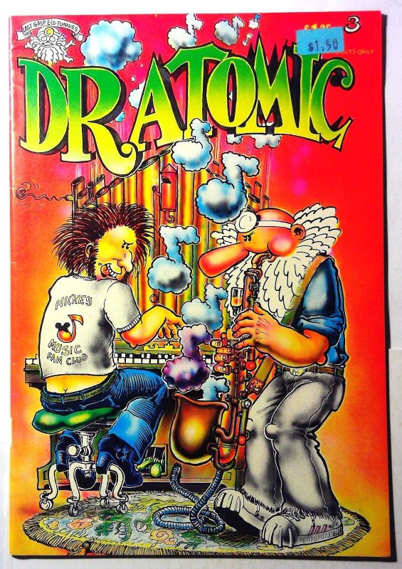 Dr. Atomic #3 (1975), raw, ungraded comic book — front cover