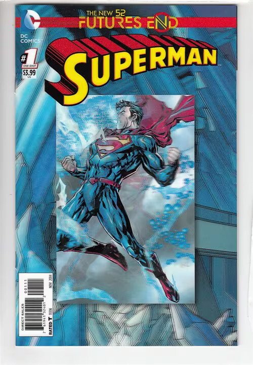Superman Futures End (2014 DC) #1 (2014), raw, ungraded comic book — front cover
