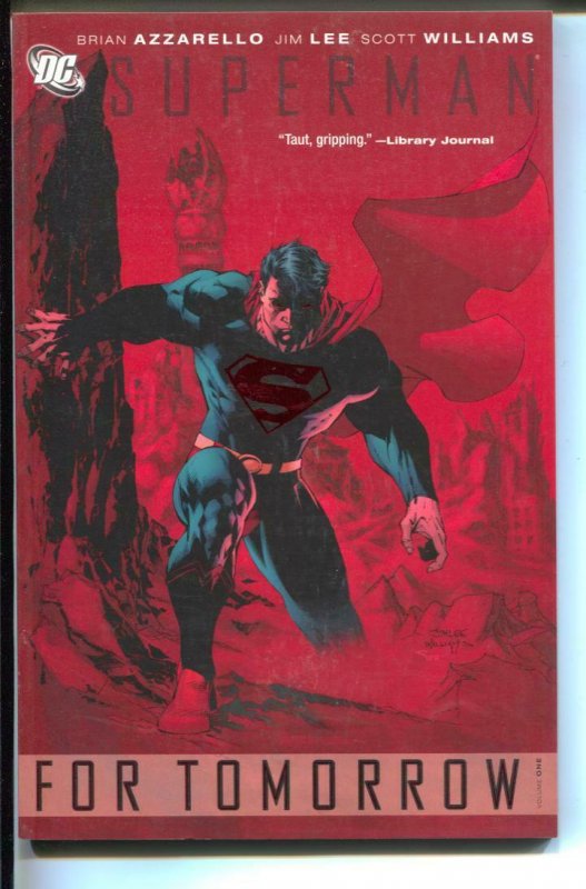 Superman for Tommorrow-Vol 1-Brian Azzarello-TPB-trade, raw, ungraded comic book — front cover